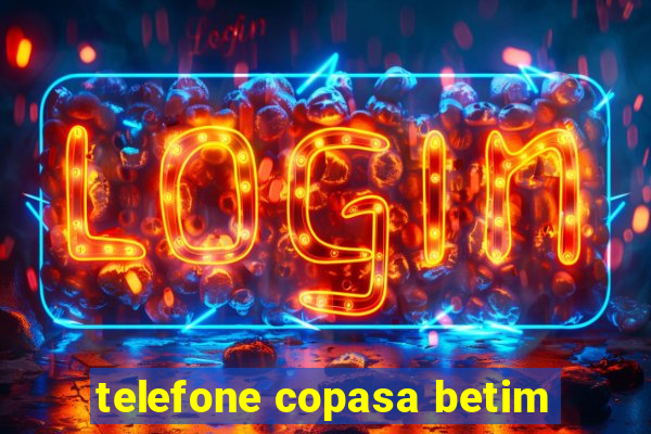 telefone copasa betim